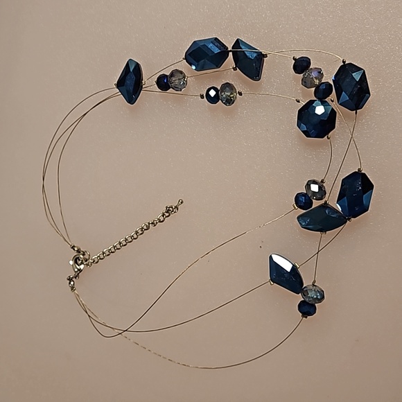 Lot of 7 statement necklaces crystals beads rhinestones all wearable bag#4 - Picture 6 of 13